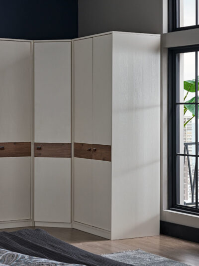 Armoire 2 portes coulissantes Adaline